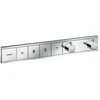 Image de hansgrohe Kit de montage complet RainSelect UP-Thermostat, 4 utilisateurs, chrome