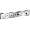 Image de hansgrohe Kit de montage complet RainSelect UP-Thermostat, 3 utilisateurs, chrome