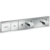 Image de hansgrohe Set de montage complet RainSelect UP-Thermostat, 2 sorties, chrome