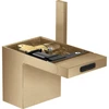 Image de hansgrohe Mitigeur monocommande pour bidet Axor MyEdition A 121 mm, avec vidage poussoir, sans plaque, bronze brossé