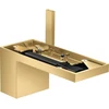 Image de hansgrohe Mitigeur monocommande lavabo 70 Axor MyEdition A 151 mm, avec vidage poussoir, sans plaque, finition or optique