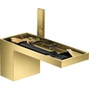 Image de hansgrohe Mitigeur monocommande lavabo 70 Axor MyEdition A 151 mm, avec vidage poussoir, sans plaque, finition or optique