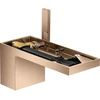 Image de hansgrohe Axor MyEdition A Mitigeur lavabo mono-commande 151 mm, avec vidage, sans plaque, poli or rouge