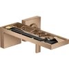 Image de hansgrohe Axor MyEdition Set complet Mitigeur lavabo encastré, A 221 mm, sans plaque, brossé or rouge