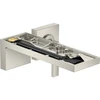 Image de hansgrohe Axor MyEdition Set complet Mitigeur lavabo encastré, H 221 mm, sans plaque, aspect acier inoxydable