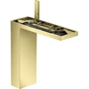 Image de hansgrohe Mitigeur lavabo monocommande 230 Axor MyEdition A 196 mm, avec vidage poussoir, sans plaque, finition or optique
