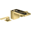 Image de hansgrohe Axor MyEdition A Robinet lavabo 3 trous 151 mm, avec poussoir, sans plaque, or optique