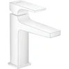 Image de hansgrohe Mitigeur monocommande lavabo 110 Metropol m HG, poussoir, bec 135 mm, blanc mat