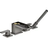 Image de hansgrohe Ensemble complet Axor MyEdition mitigeur lavabo 4 trous, sans plaque, bleu poli