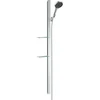 Image de hansgrohe Ensemble douche Rainfinity 130 1500mm BrSt + plateau, 3 jets, 14 l/min, chrome