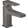 Image de hansgrohe Mitigeur lavabo monocommande 100 Metropol m HG, poussoir op-évac, H 127 mm, brossé bleu vc