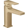 Image de hansgrohe Mitigeur monocommande lavabo 110 Metropol m HG, poussoir-op, A 135mm, bronze brossé