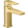 Image de hansgrohe Mitigeur monocommande lavabo 110 Metropol m HG, poussoir, A 135 mm, or poli optique