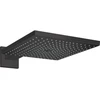 Image de hansgrohe Pomme de douche Raindance E 300 390 mm bras de douche, 1 jet, noir mat
