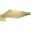 Image de hansgrohe Douchette Raindance E 300 390mm Bras, 1 jet, optique or poli