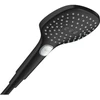 Image de hansgrohe Douchette Raindance Select E 120, tête de douche 120 mm, 3 jets, noir mat