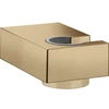 Image de hansgrohe Support de douche Porter E fixe, métal, bronze brossé