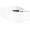 Image de hansgrohe Support de douche Porter E fixe, métal, blanc mat