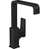 Image de hansgrohe Metropol Mitigeur de lavabo 230 poignée manette, bonde Push-Open, noir mat, 32511670