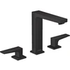 Image de hansgrohe Robinet lavabo 3 trous 160 Metropol m HG, vidage poussoir, bec 152 mm, mat noir