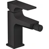 Image de hansgrohe Mitigeur monocommande bidet Metropol m HG, poussoir, bec 129 mm, mat noir