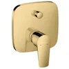 Image de hansgrohe Talis E Set de finition mitigeur bain/douche encastré, aspect doré poli, 71474990