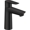 Image de hansgrohe Mitigeur lavabo monocommande 110 Talis E avec garniture de vidage à tige, noir mat