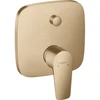 Image de hansgrohe Kit de montage Talis E mitigeur bain encastré, bronze brossé