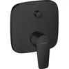 Image de hansgrohe Kit de montage complet Talis E mitigeur bain encastré, noir mat