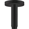 Image de hansgrohe Raccord plafond S 100 mm, noir mat, rosace ronde