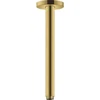 Image de hansgrohe Raccord plafond S 300 mm, optique or poli, rosace ronde