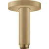 Image de hansgrohe Raccord plafond S 100 mm, bronze brossé, rosace ronde