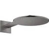 Image de hansgrohe Axor Douchette 300 2jets avec bras de douche, chrome noir brossé