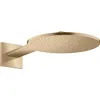 Image de hansgrohe AXOR ShowerSolutions pomme de douche 300 2 jet, raccord mural, bras de douche 450 mm, 35303140, Couleur: Brushed Bronze