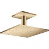 Image de hansgrohe AXOR ShowerSolutions douchette suspendue 300/300 2jet, raccordement au plafond, 35320140, Couleur: Brushed Bronze