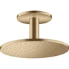 Image de hansgrohe Axor Douche de tête 300 2jets avec raccord plafond, bronze brossé