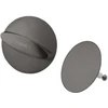 Image de hansgrohe Kit de montage Flexaplus Garniture de vidage/ trop-plein, chrome brossé bleu