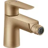 Image de hansgrohe Talis E Mitigeur bidet, avec tirette et vidage, bronze brossé, 71720140