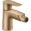 Image de hansgrohe Mitigeur monocommande bidet Talis E avec tirette, bronze brossé