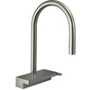 Image de hansgrohe Mitigeur monocommande évier 170 Aquno Select M81 avec douchette, 3 jets, sBox, aspect inox
