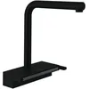 Image de hansgrohe Aquno Select M81 Mitigeur de cuisine 250, avec douchette extractible 2 jets, sBox, noir mat, 73830670