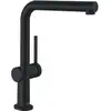 Image de hansgrohe Mitigeur évier Talis M54-270 bec extractible, 1jet, noir mat