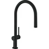 Image de hansgrohe Mitigeur monotrou évier 210 Talis M54 avec bec extractible, 1jet, sBox, noir mat