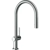 Image de hansgrohe Mitigeur monocommande évier 210 Talis M54 avec douchette extractible, 2 jets, sBox, chrome