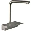 Image de hansgrohe Aquno Select M81 Mitigeur de cuisine 250, avec douchette extractible 2 jets, sBox, aspect acier inox, 73830800