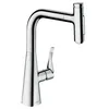 Image de Robinet de cuisine avec douchette HANSGROHE Metris Select M71 2 jets chromé