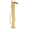 Image de hansgrohe Mitigeur monocommande baignoire Axor MyEdition A 196 mm, sol, sans plaque, or brossé optique