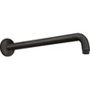 Image de hansgrohe Bras de douche 389 mm, montage mural, noir mat