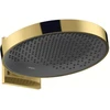 Image de hansgrohe Douche de tête Rainfinity 360 A 381 mm, 1 jet, avec raccord mural, or poli optique
