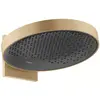 Image de hansgrohe Rainfinity Douche de tête 360 1 jet avec raccord mural, bronze brossé, 26230140